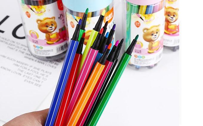 Renkli Kalem filtresi Mürekkep deposu Üretim Hattı, Kırtasiye Yazma Ürünleri için mürekkep deposu