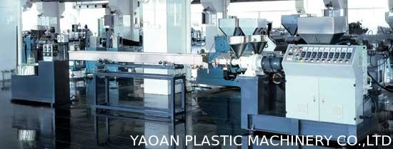 Yeni Tip PP, PE, PVC Plastik Rattan Makinesi Cane / Sandalye / Teapoy için 3 Renk, 2 Renk Ve Tek Renk Plastik Yapmak