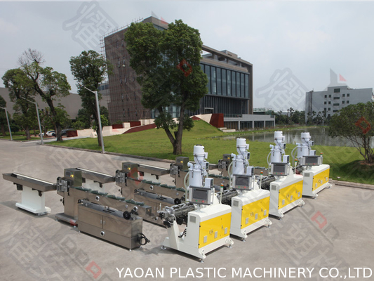 PVC Tıbbi Oluklu Boru Ekstrüzyon Hattı, Plastik Boru İmalat Makinası