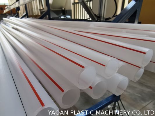 Plastik PE HDPE PPR Su Gaz Petrol Tedarik Boru Ekstrüsiyon Üretim Hatı Tek vida Ekstrüder hortum yapma makinesi