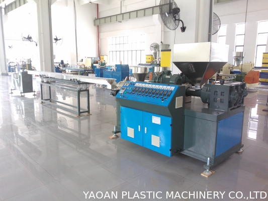 AF-55MM 3 Renk PP PVC PE Rattan Ekstrüzyon Makine, Plastik Rattan Yapma Makinesi
